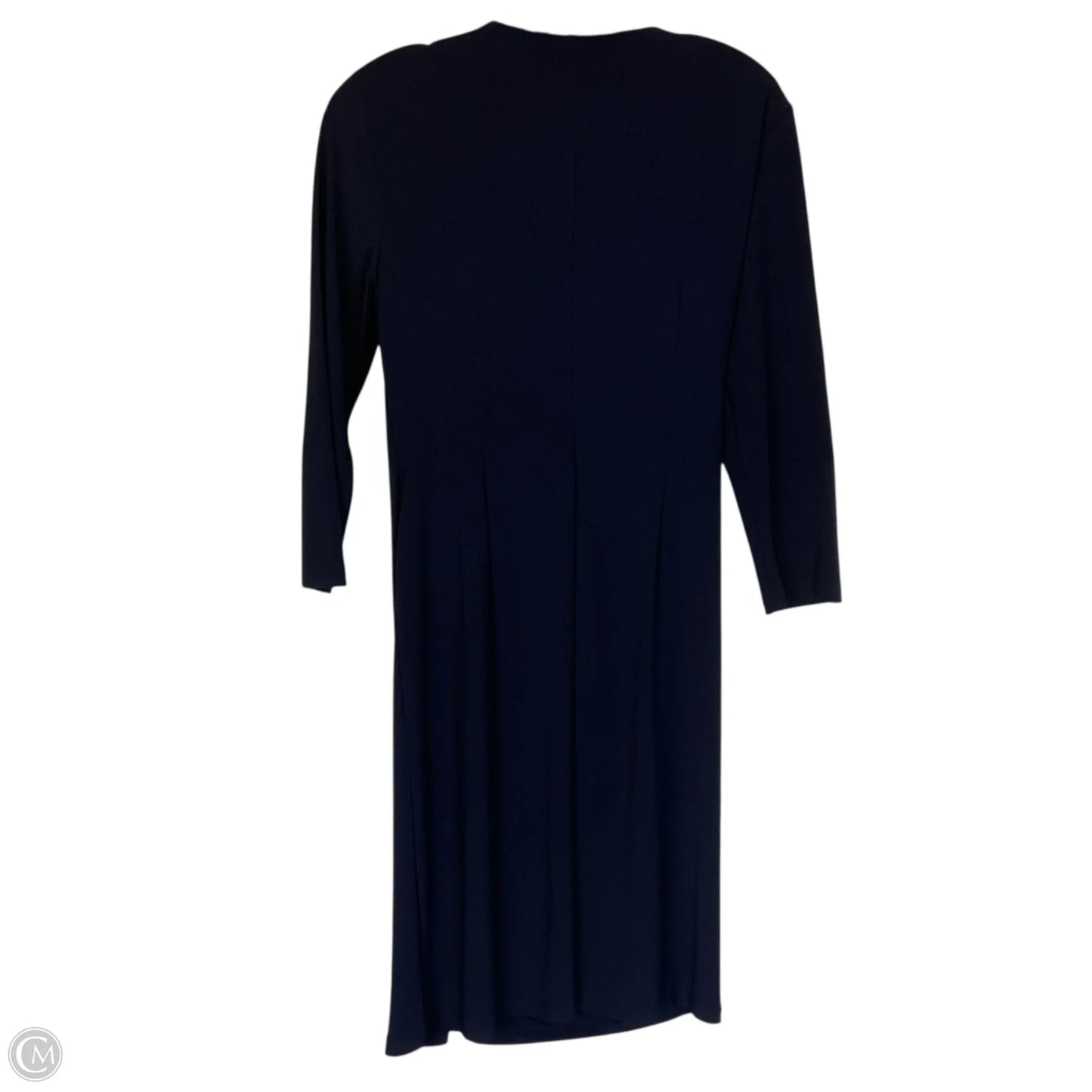 Dress Casual Midi By Kasper In Blue, Size: 8