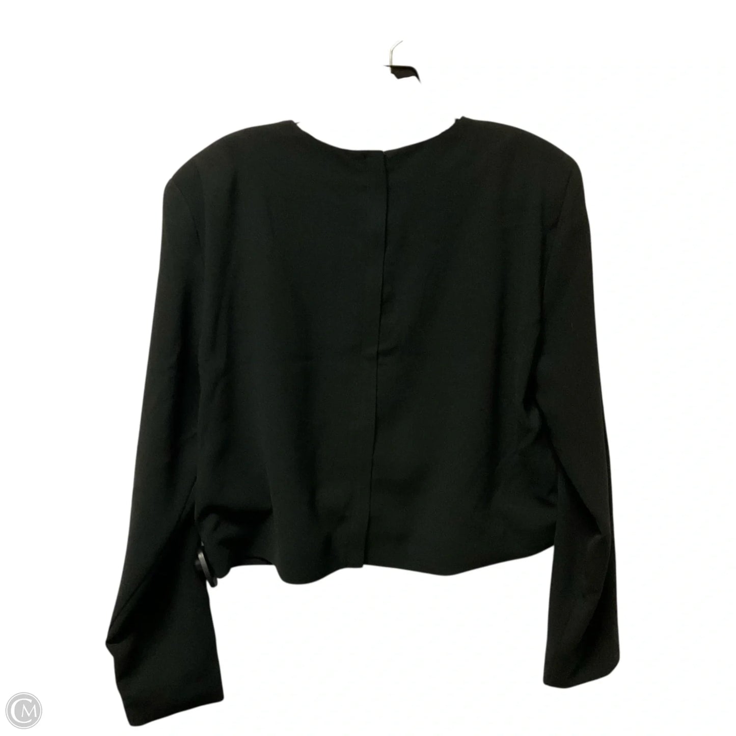 Top Long Sleeve By Ann Taylor In Black, Size: L