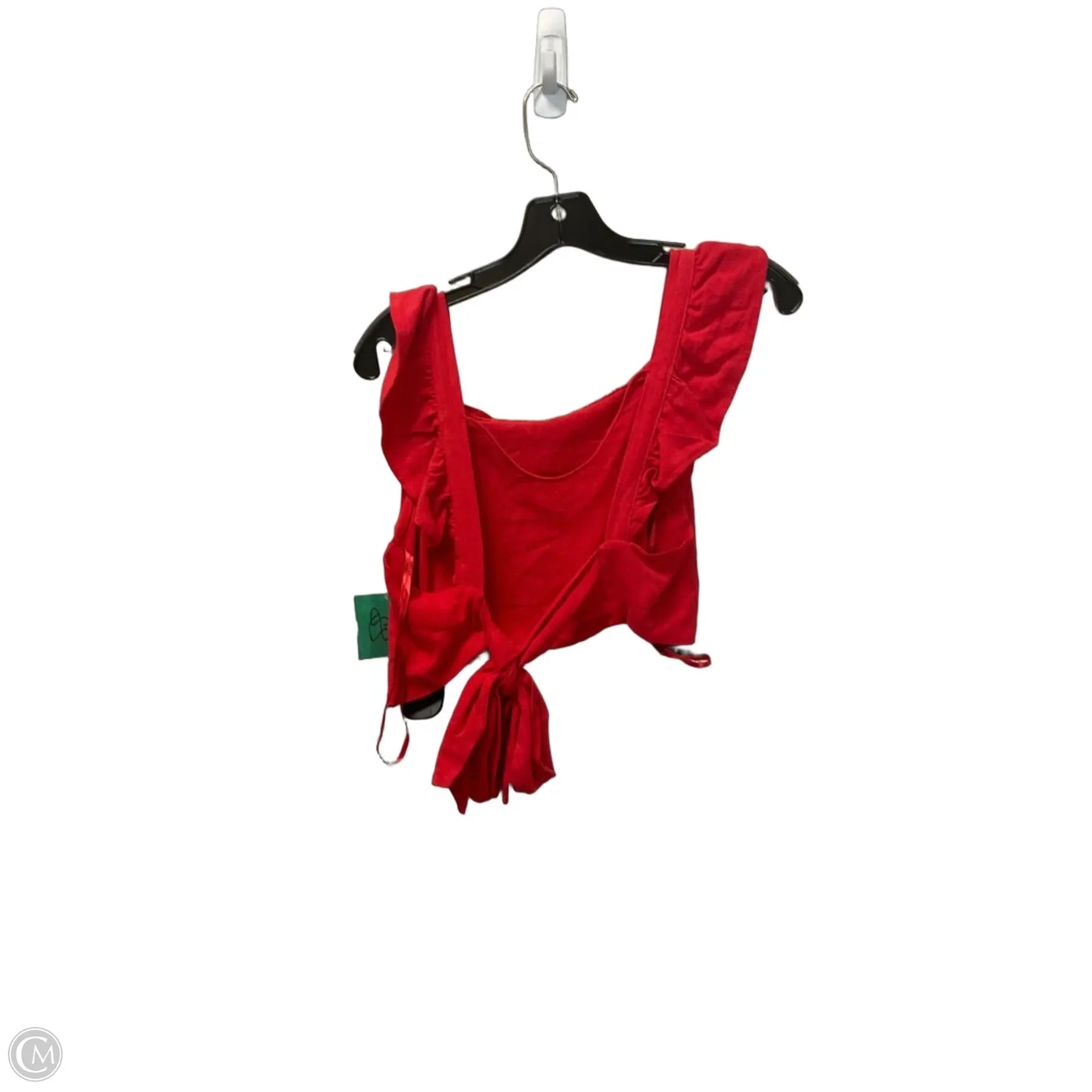 Top Sleeveless Basic By Monteau In Red, Size: L