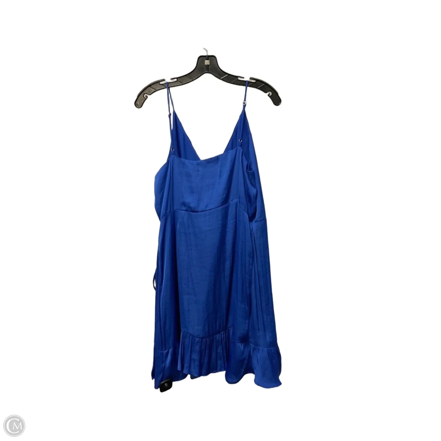 Dress Casual Short By Impressions In Blue, Size: M