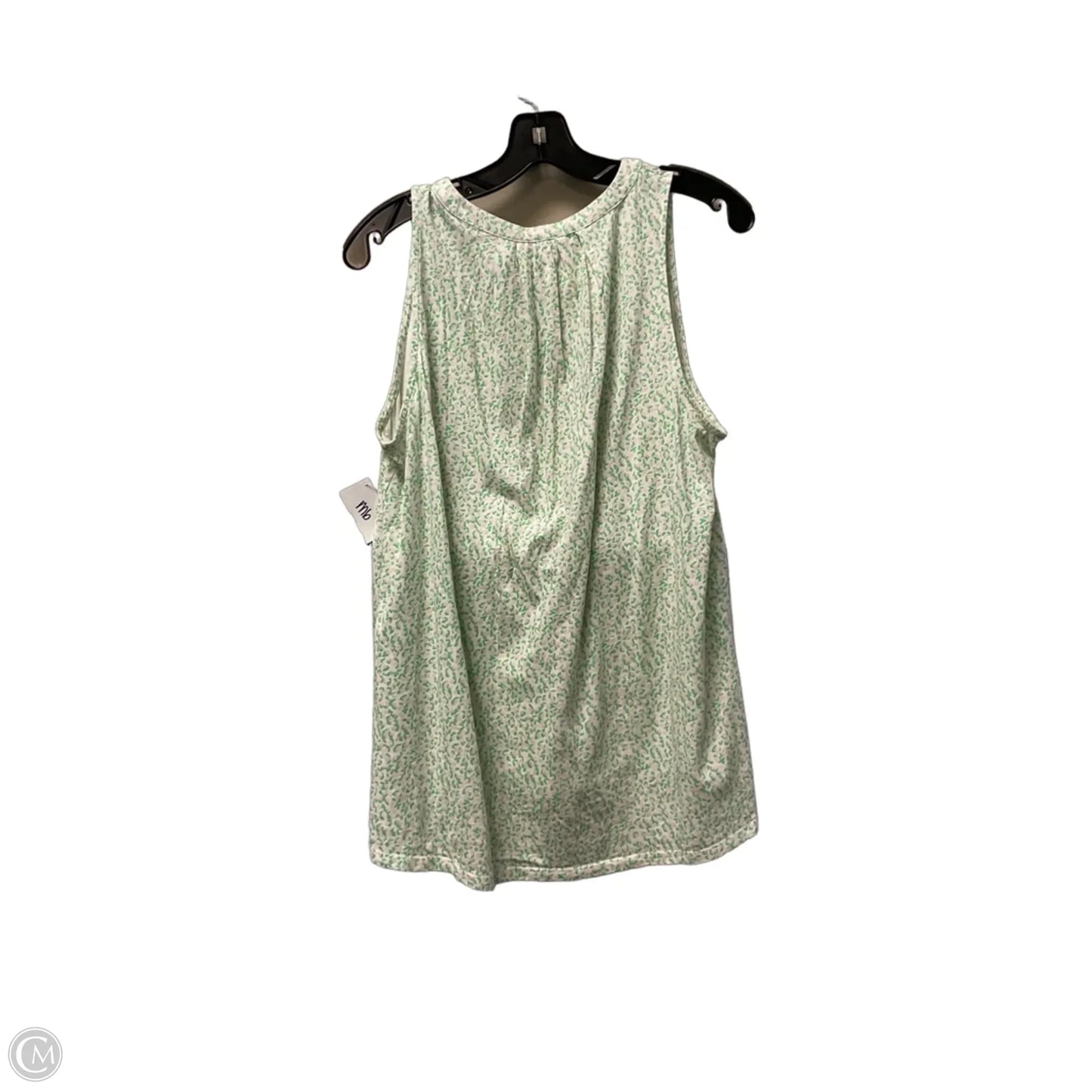 Top Sleeveless By Crown And Ivy In Green, Size: L
