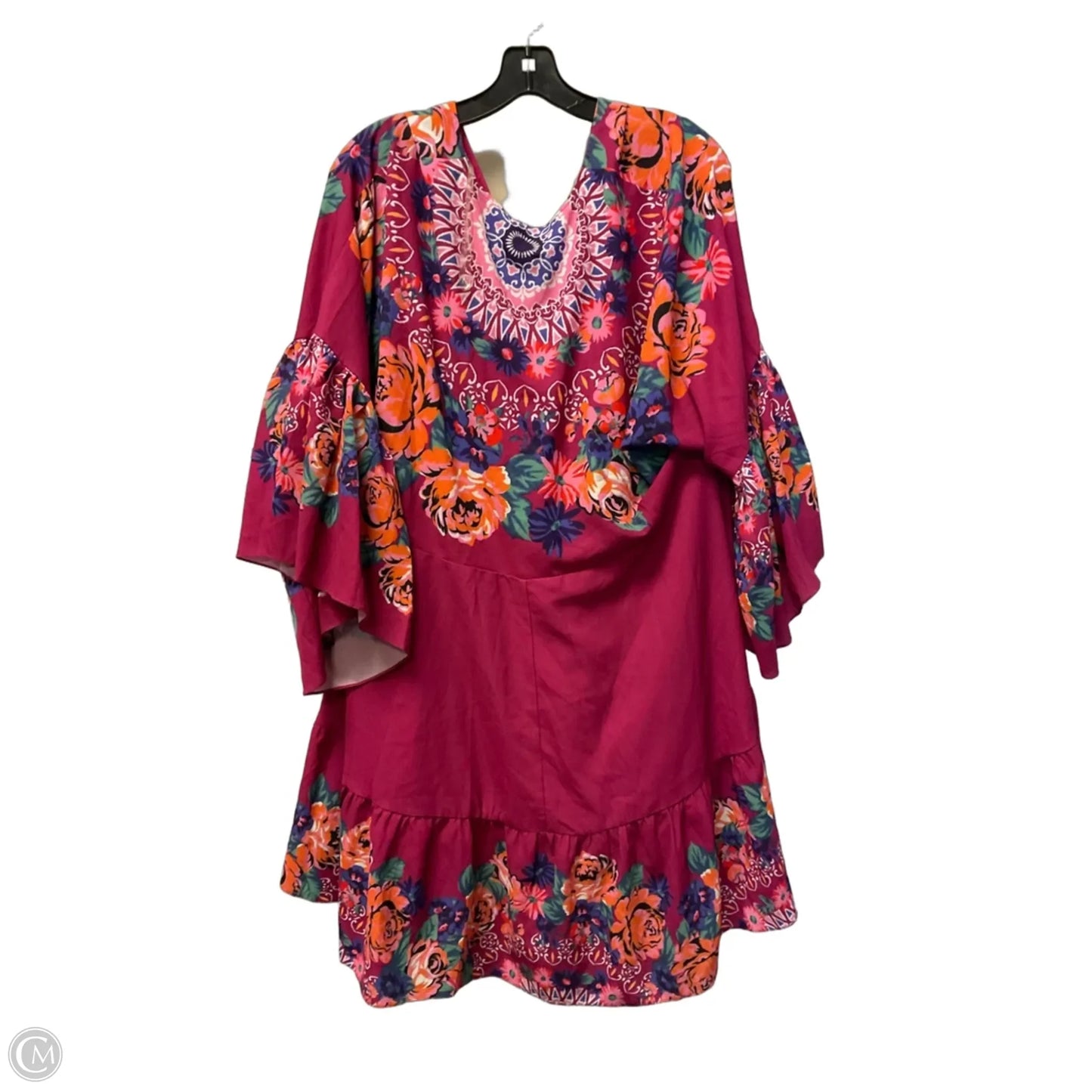Dress Casual Short By Umgee In Pink, Size: Xl