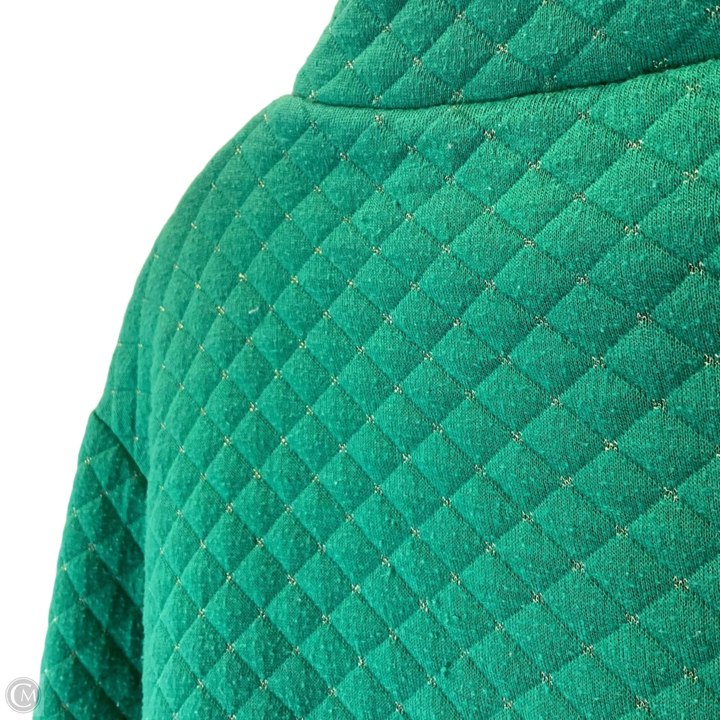 Top Long Sleeve By Crown And Ivy In Green, Size: Xxl