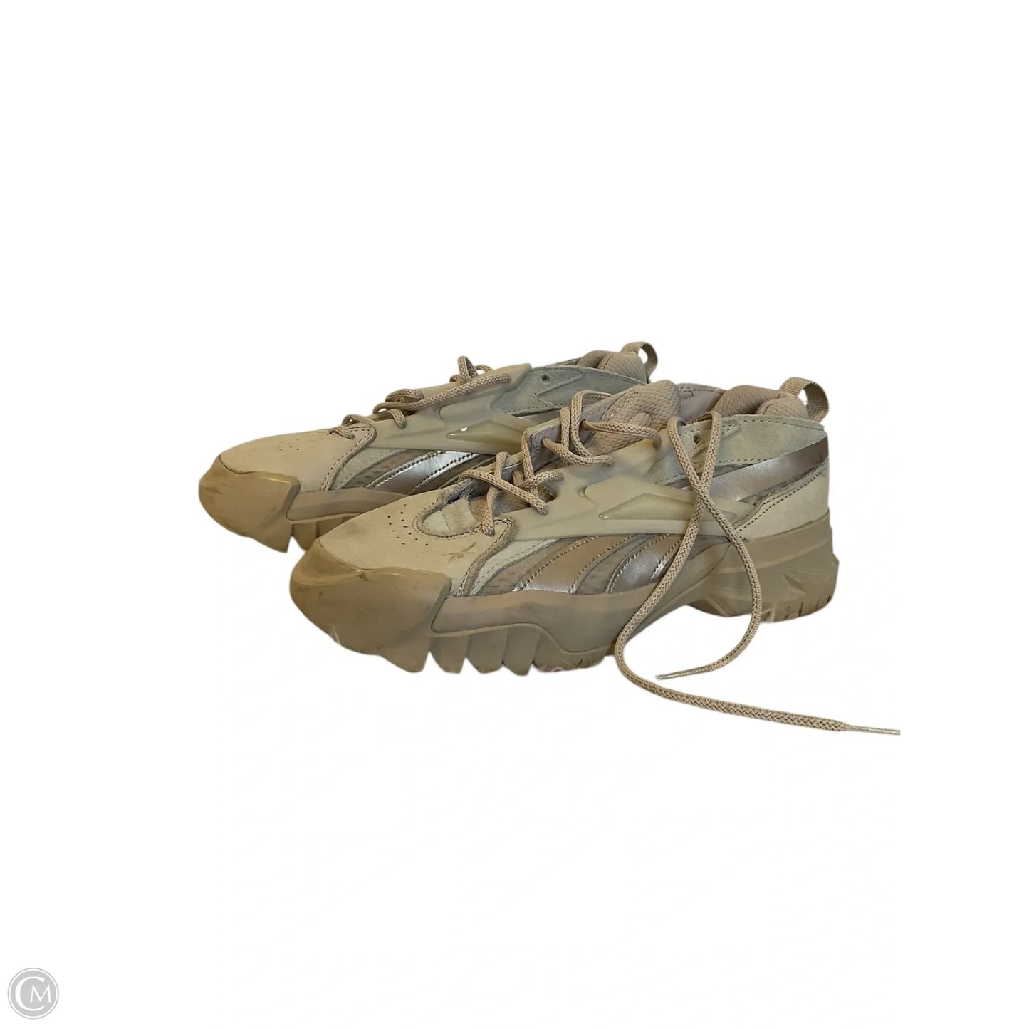 Shoes Athletic By Reebok In Tan, Size: 8.5