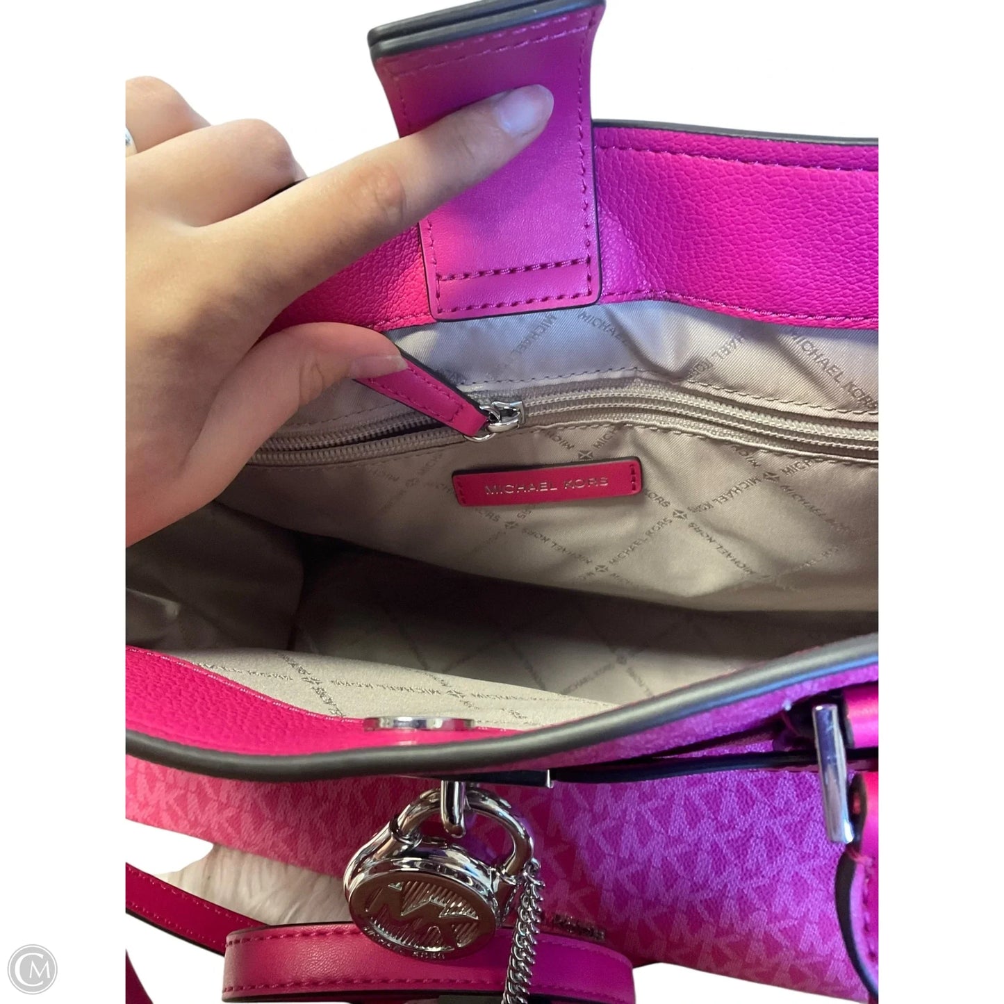 Crossbody Designer By Michael Kors, Size: Large