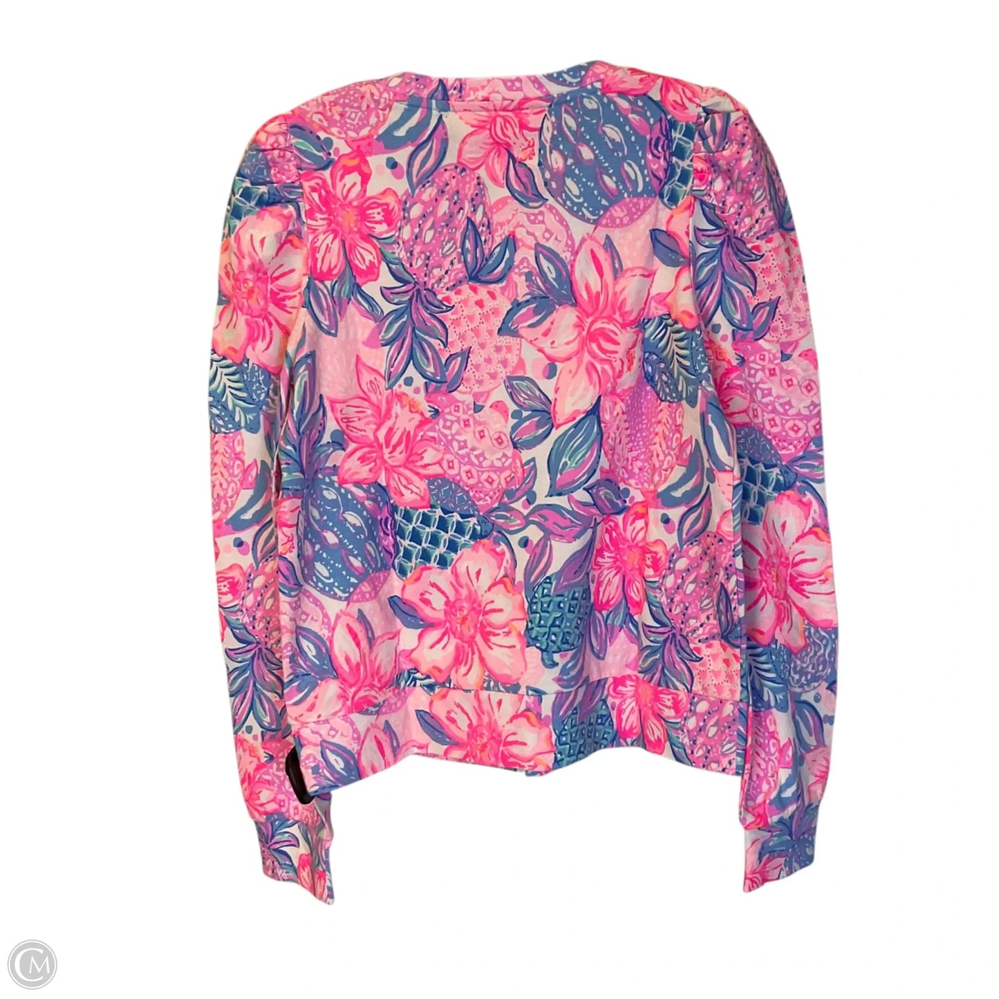 Top Long Sleeve Designer By Lilly Pulitzer In Pink, Size: S