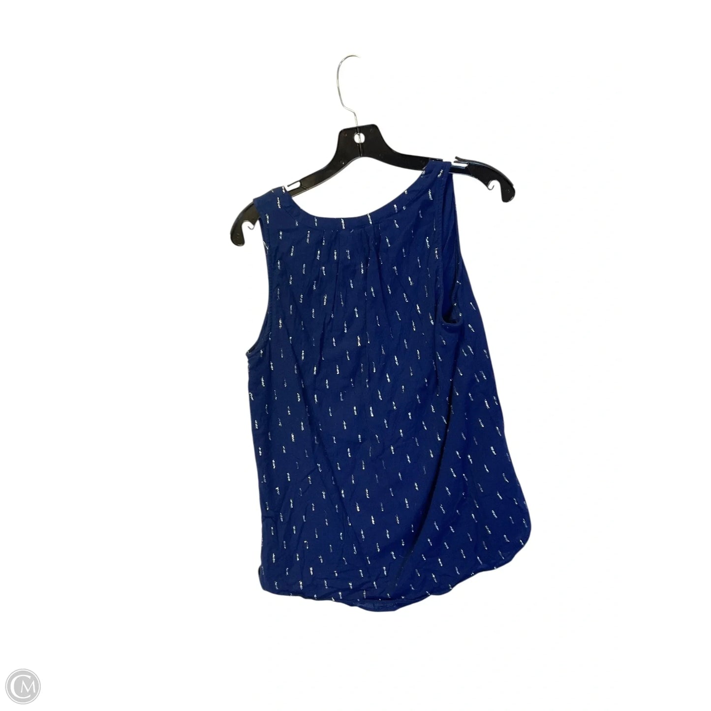 Top Sleeveless By Crown And Ivy In Blue, Size: S