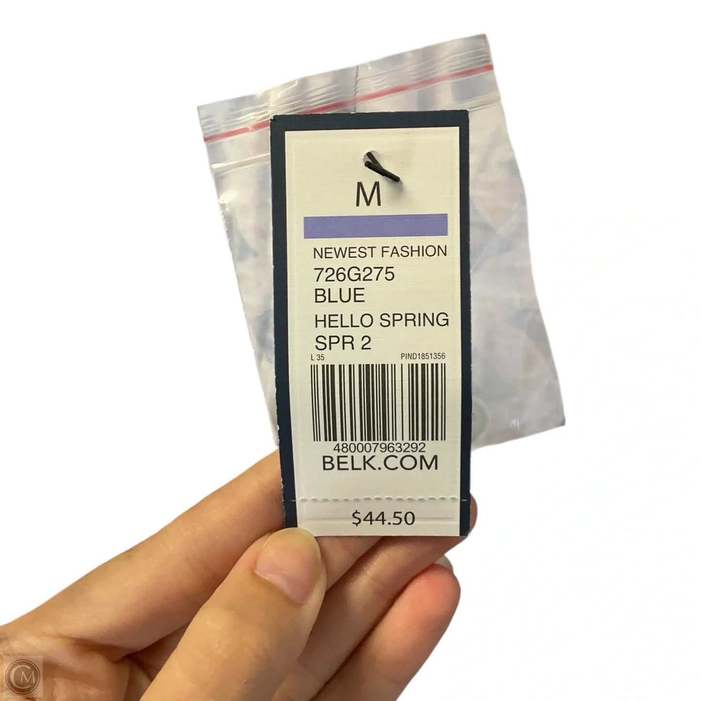 Top Sleeveless By Crown And Ivy In Blue & Pink, Size: M