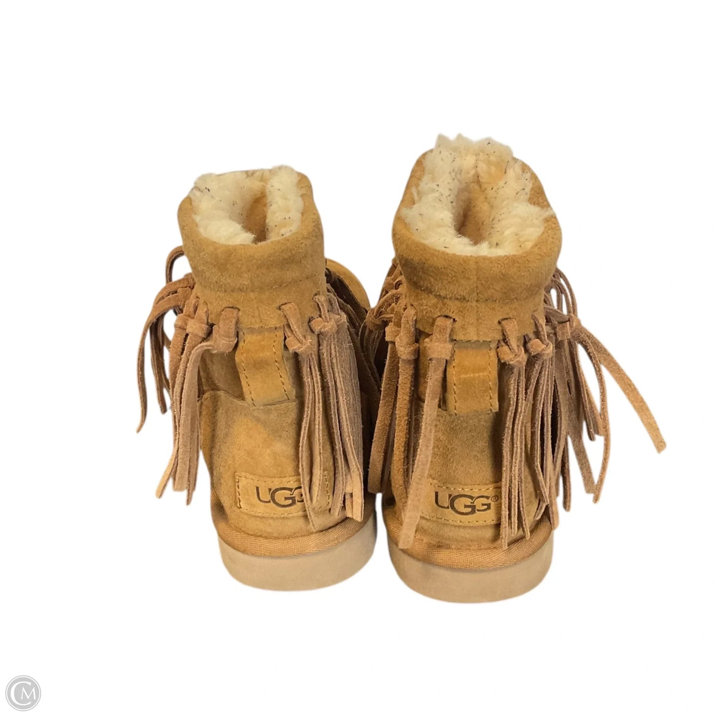 Boots Designer By Ugg In Tan, Size: 9