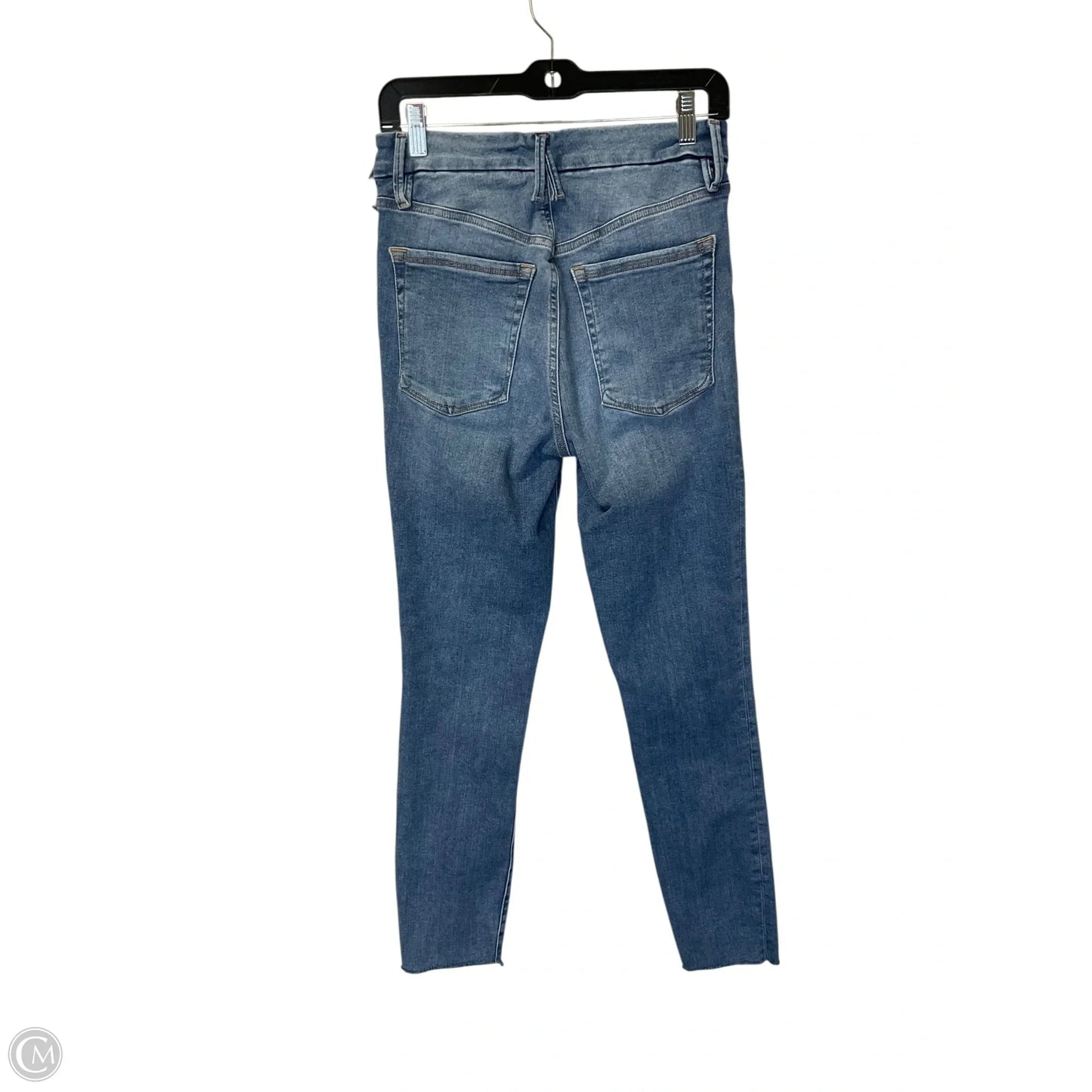 Jeans Skinny By Good American In Blue Denim, Size: 6
