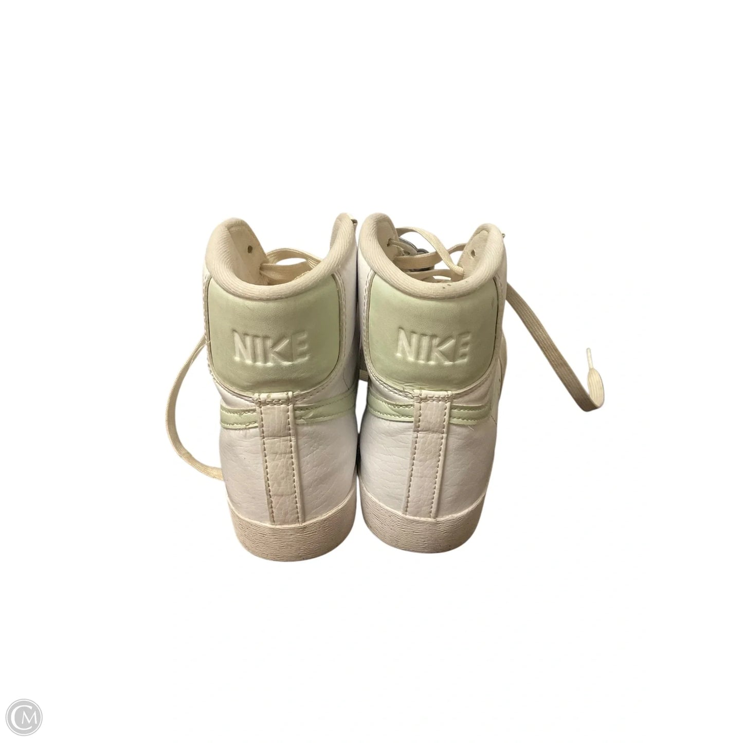Shoes Athletic By Nike In White, Size: 9.5