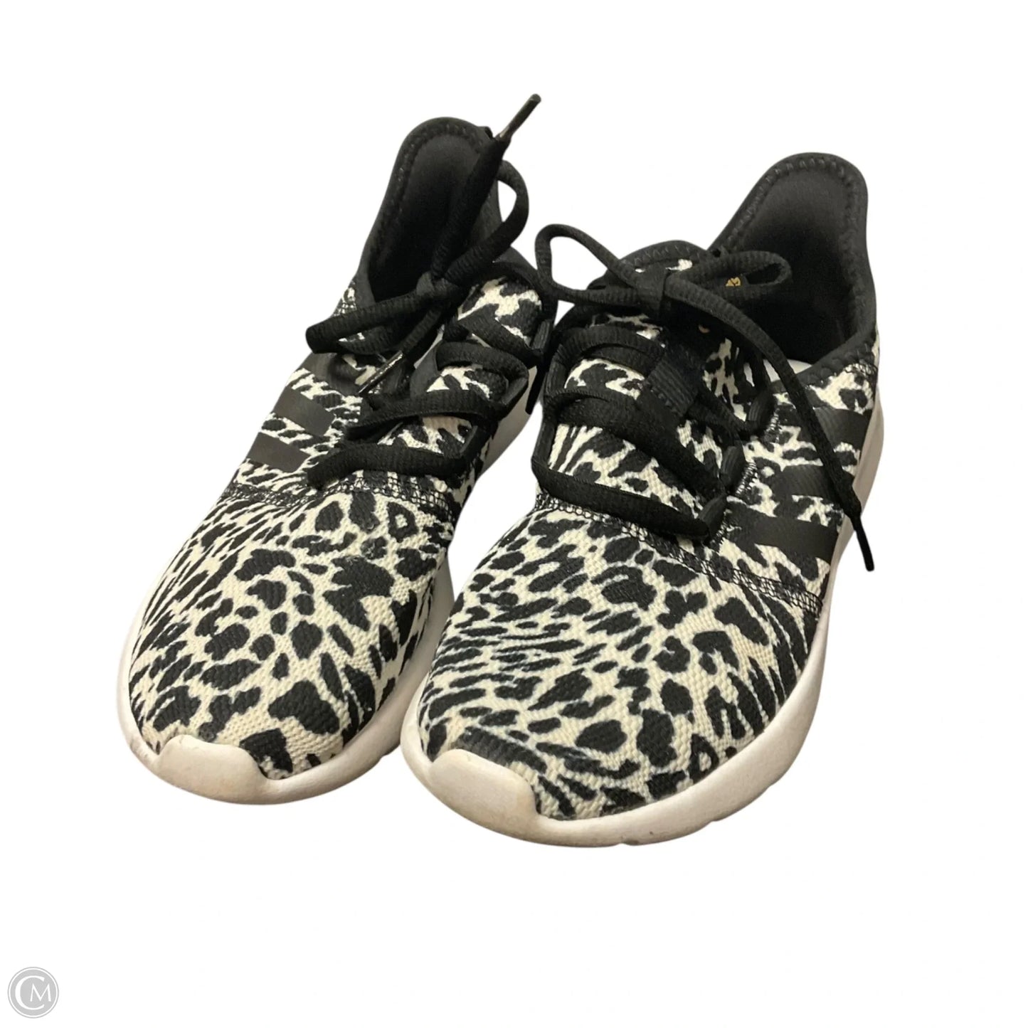 Shoes Athletic By Adidas In Black & Cream, Size: 6