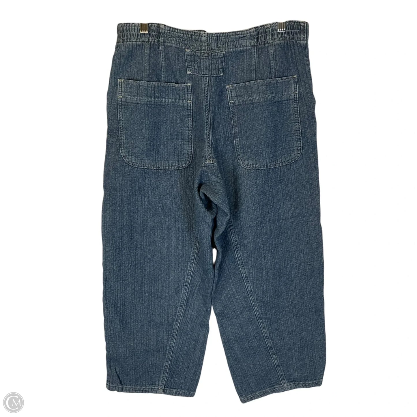 Jeans Wide Leg By We The Free In Blue Denim, Size: S