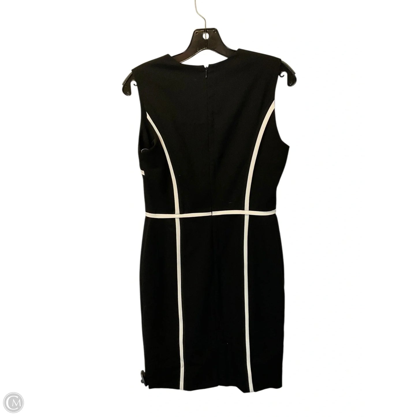 Dress Work By Calvin Klein In Black, Size: 4