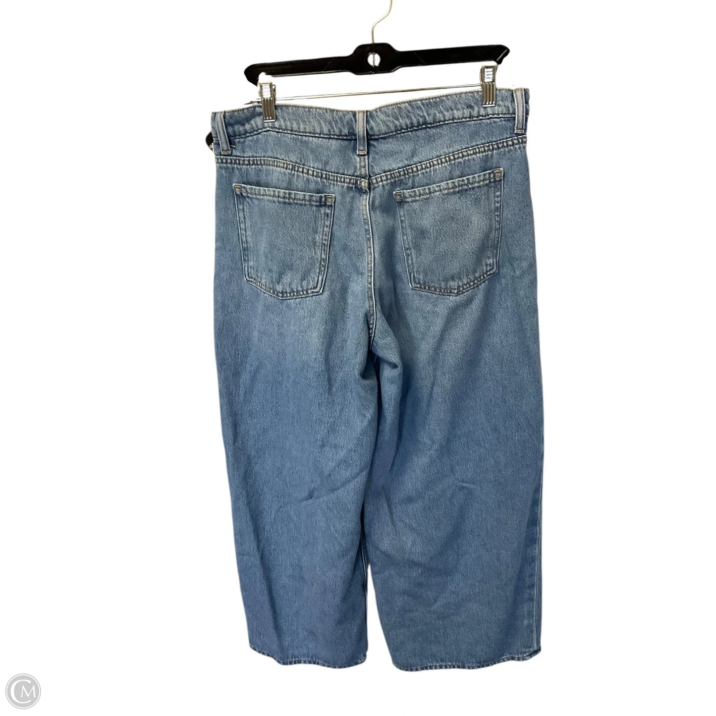 Jeans Wide Leg By Old Navy In Blue Denim, Size: 10