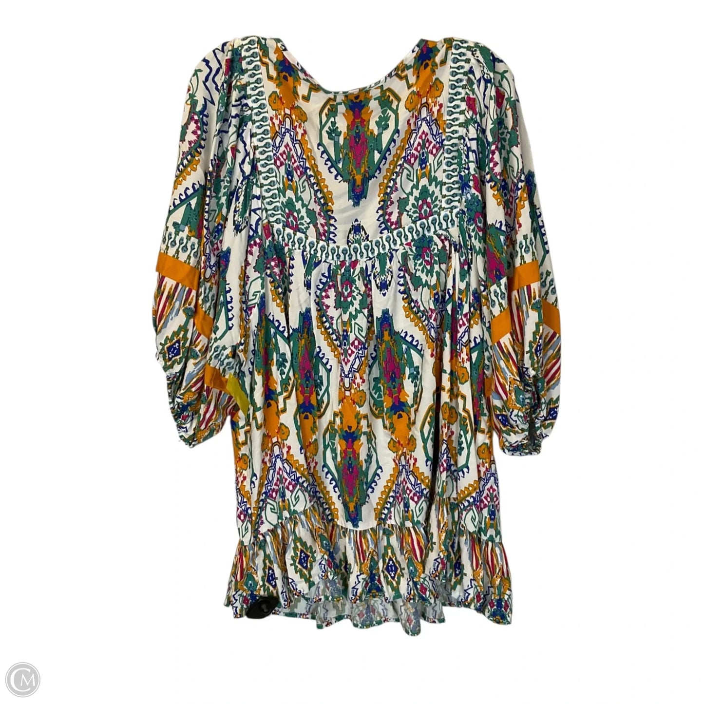 Top 3/4 Sleeve By Rachel Zoe In Multi-colored, Size: 1x