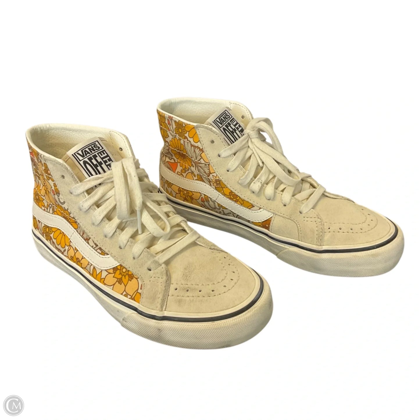 Shoes Sneakers By Vans In Beige, Size: 8