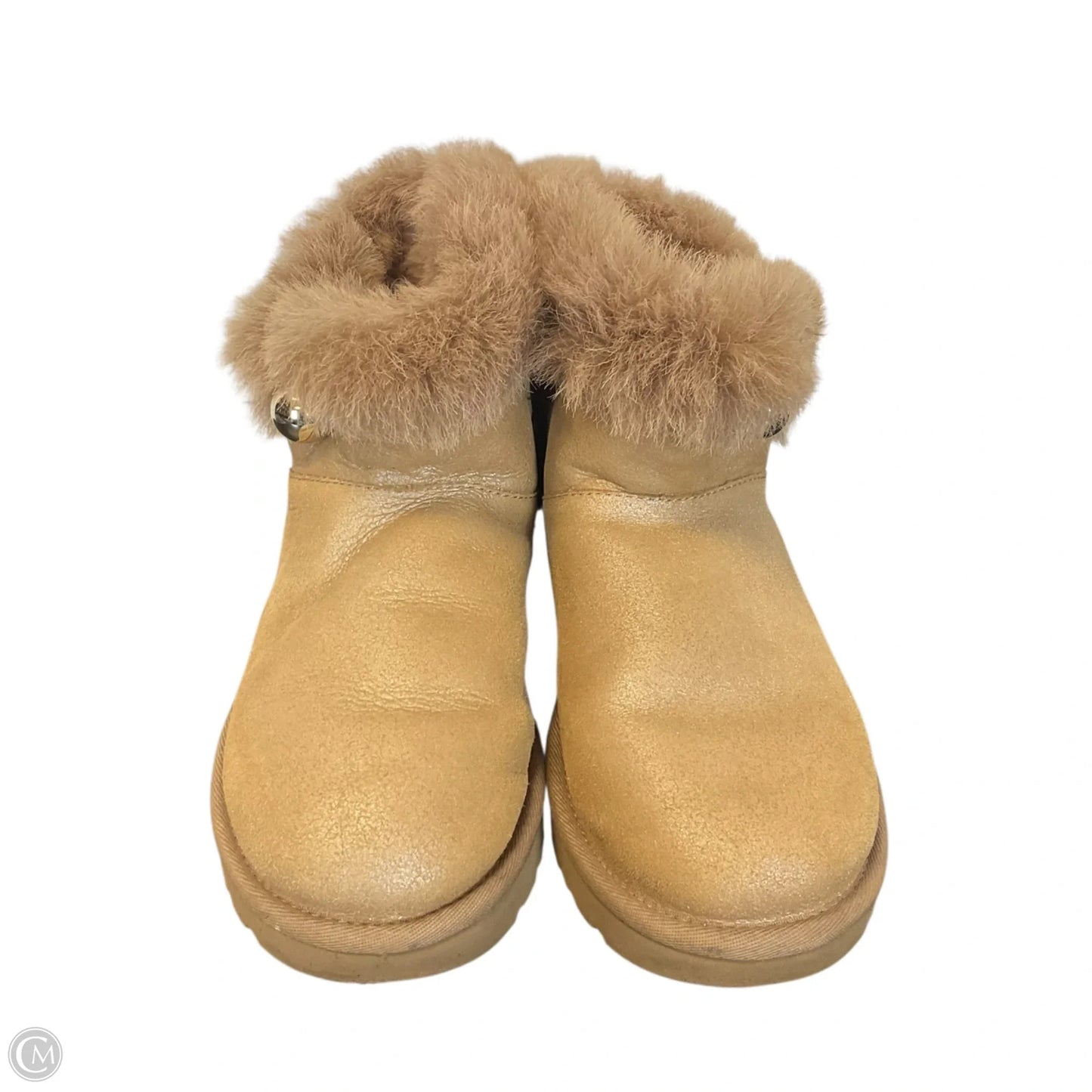 Boots Designer By Ugg In Tan, Size: 6