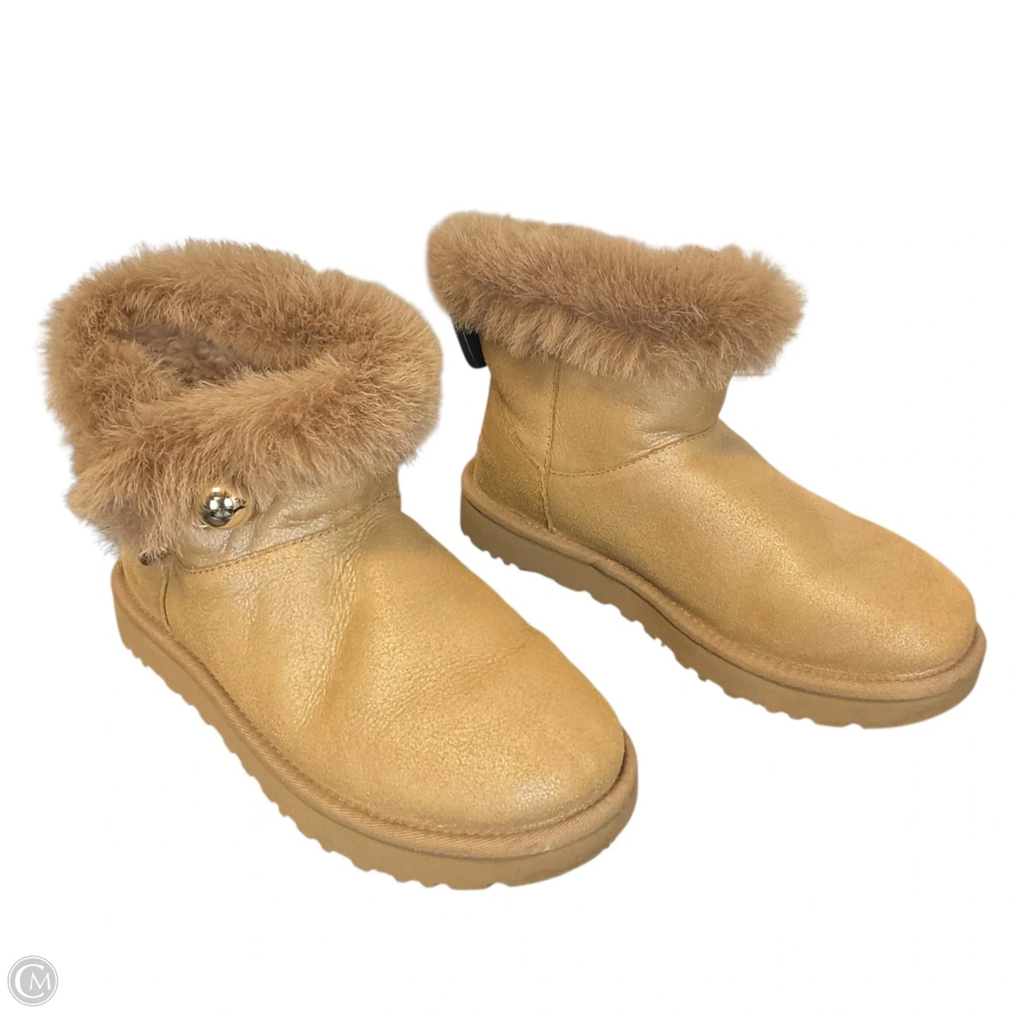Boots Designer By Ugg In Tan, Size: 6