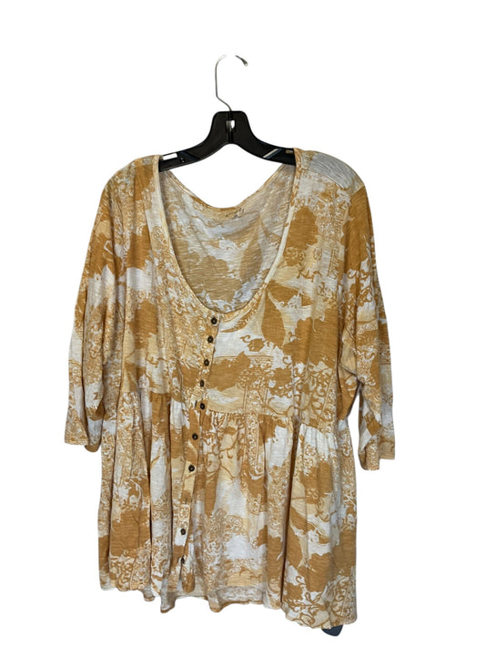 Top Short Sleeve By Wonderly  Size: 4x