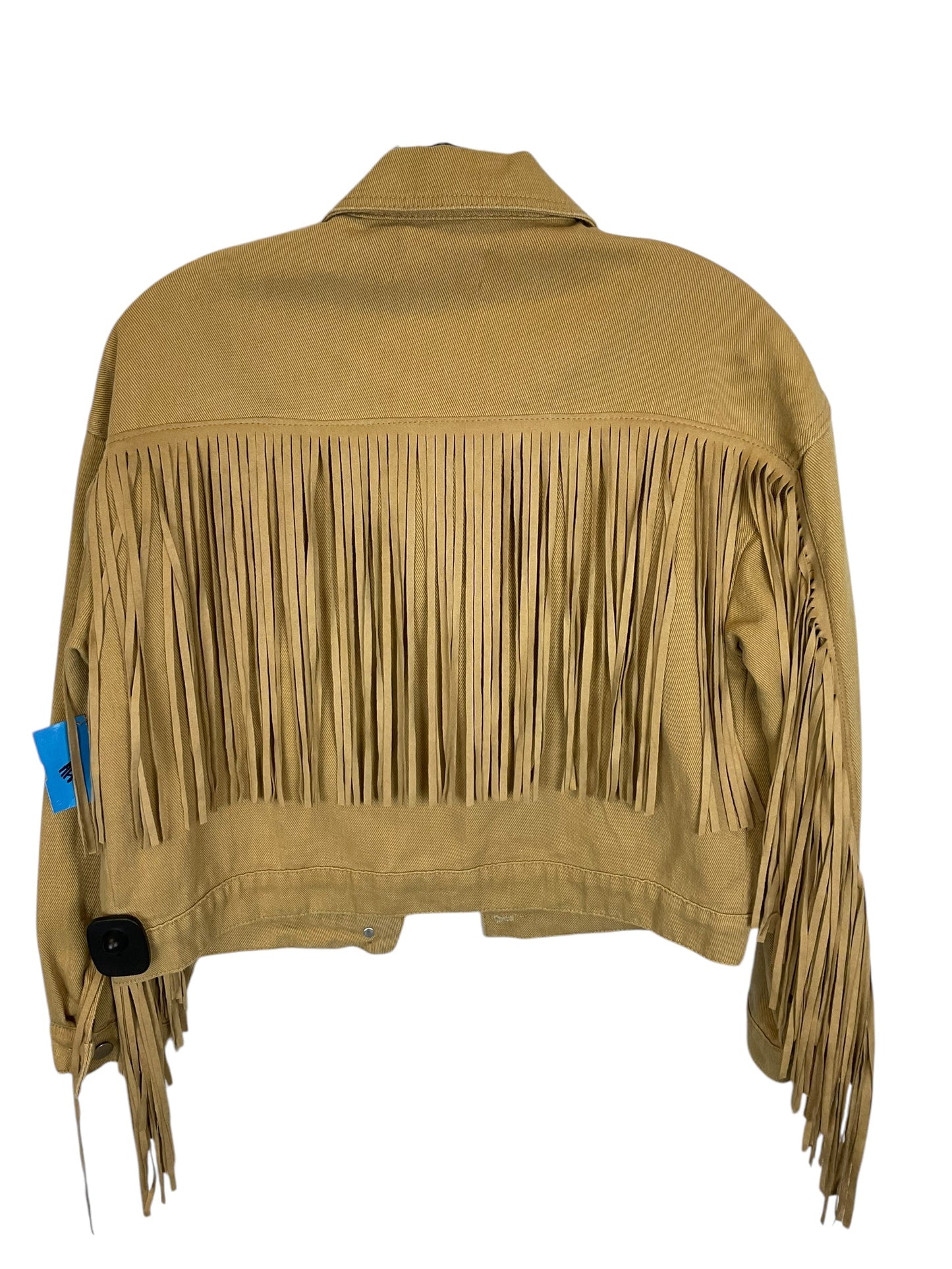 Jacket Other By Clothes Mentor In Tan, Size: S