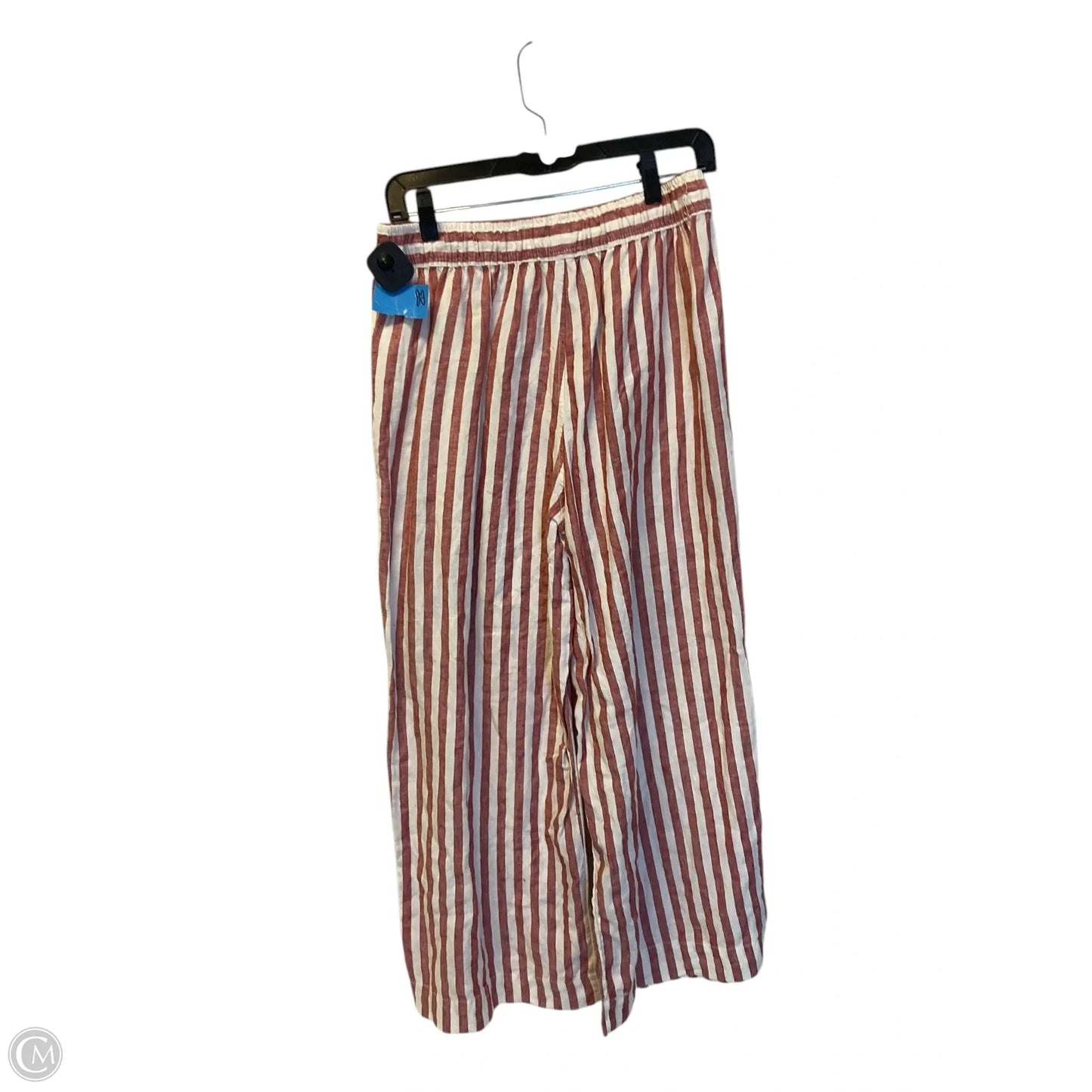 Pants Linen By Rachel Zoe In Red, Size: M