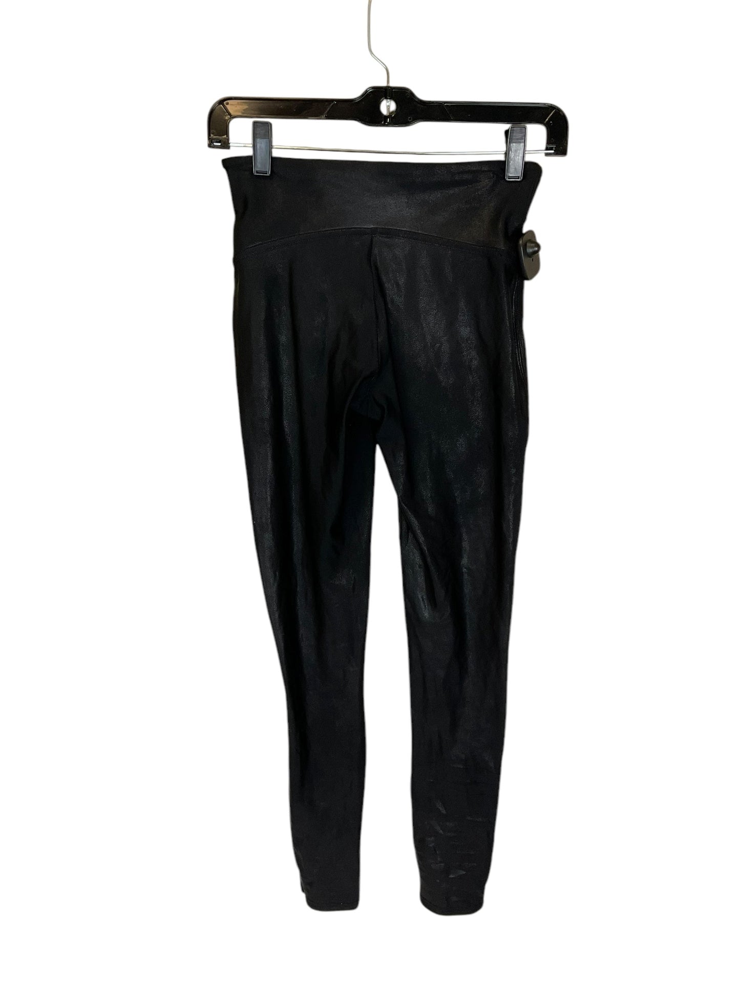 Athletic Leggings By Spanx In Black, Size: S