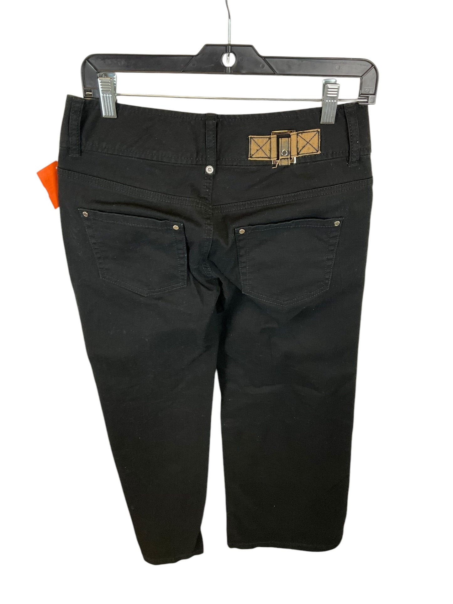 Jeans Wide Leg By Michael By Michael Kors In Black Denim, Size: 2