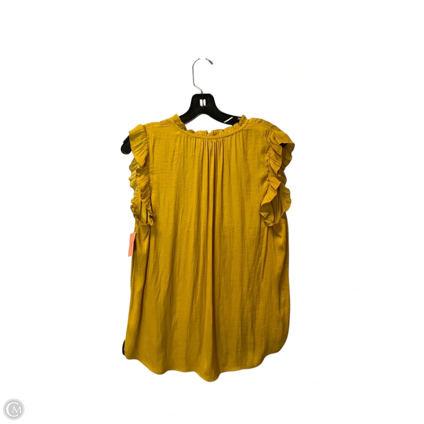 Top Sleeveless By Rachel Zoe In Yellow, Size: M