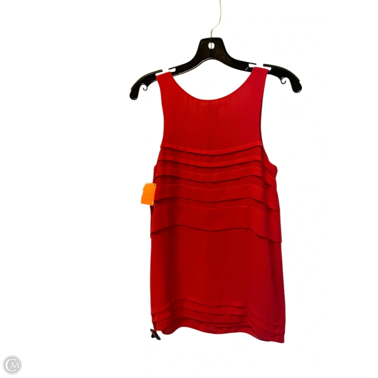 Top Sleeveless By Max Studio In Red, Size: S