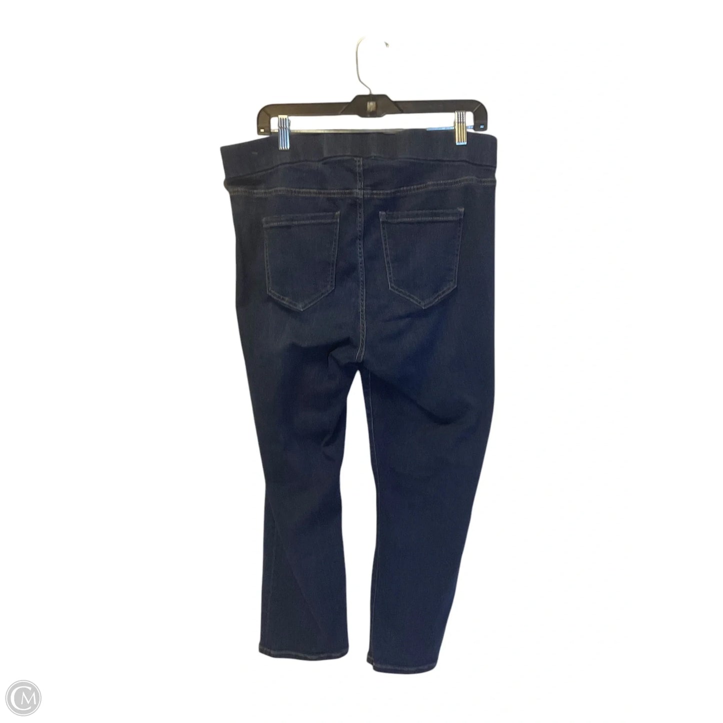 Jeans Cropped By Liverpool In Blue Denim, Size: 16