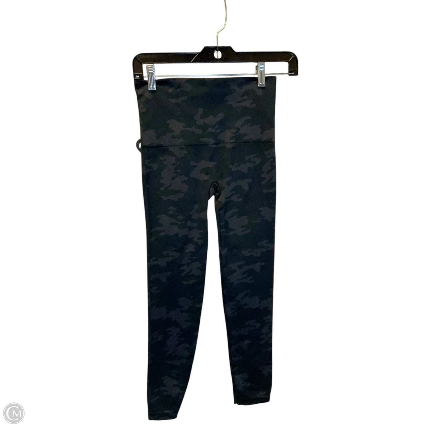Athletic Leggings By Spanx In Camouflage Print, Size: M