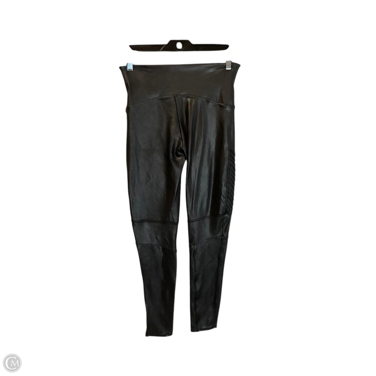 Athletic Leggings By Spanx In Black, Size: L