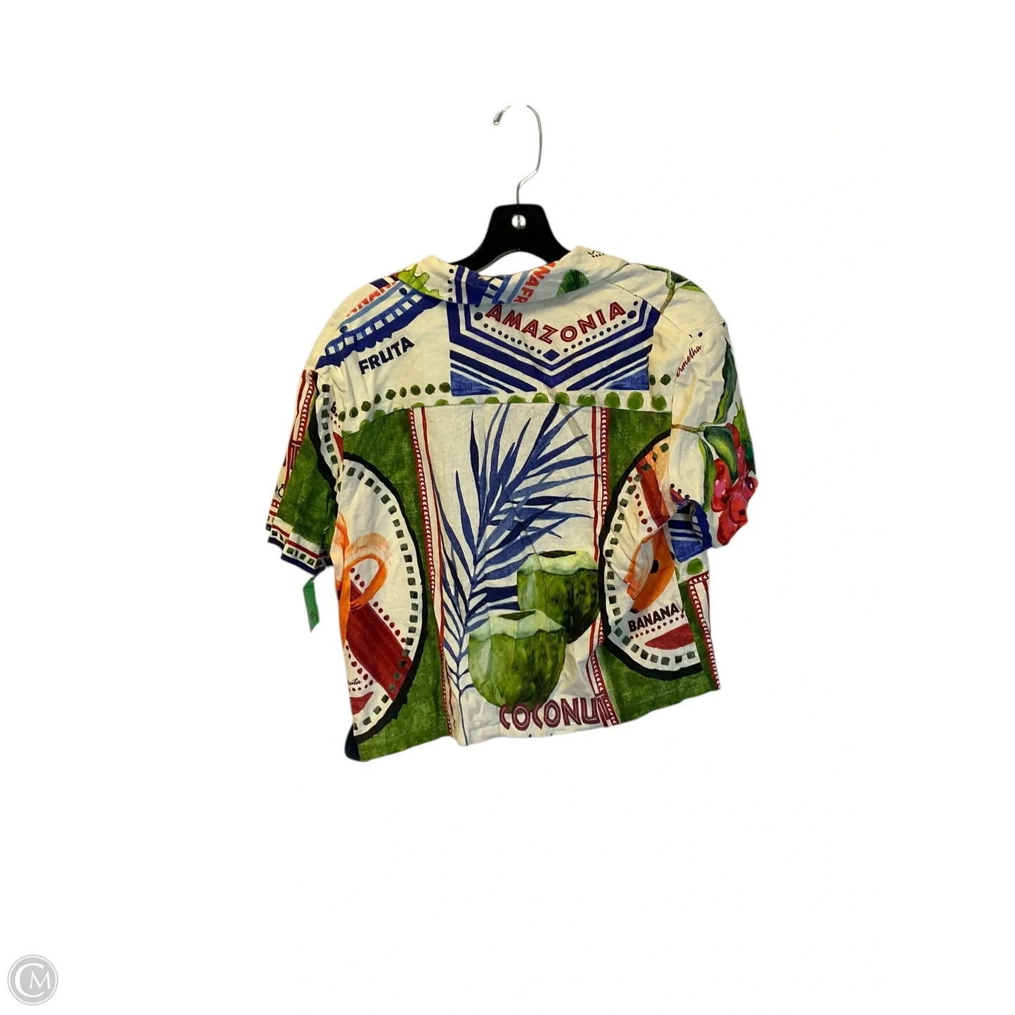 Top Short Sleeve By Rachel Zoe In Floral Print, Size: M