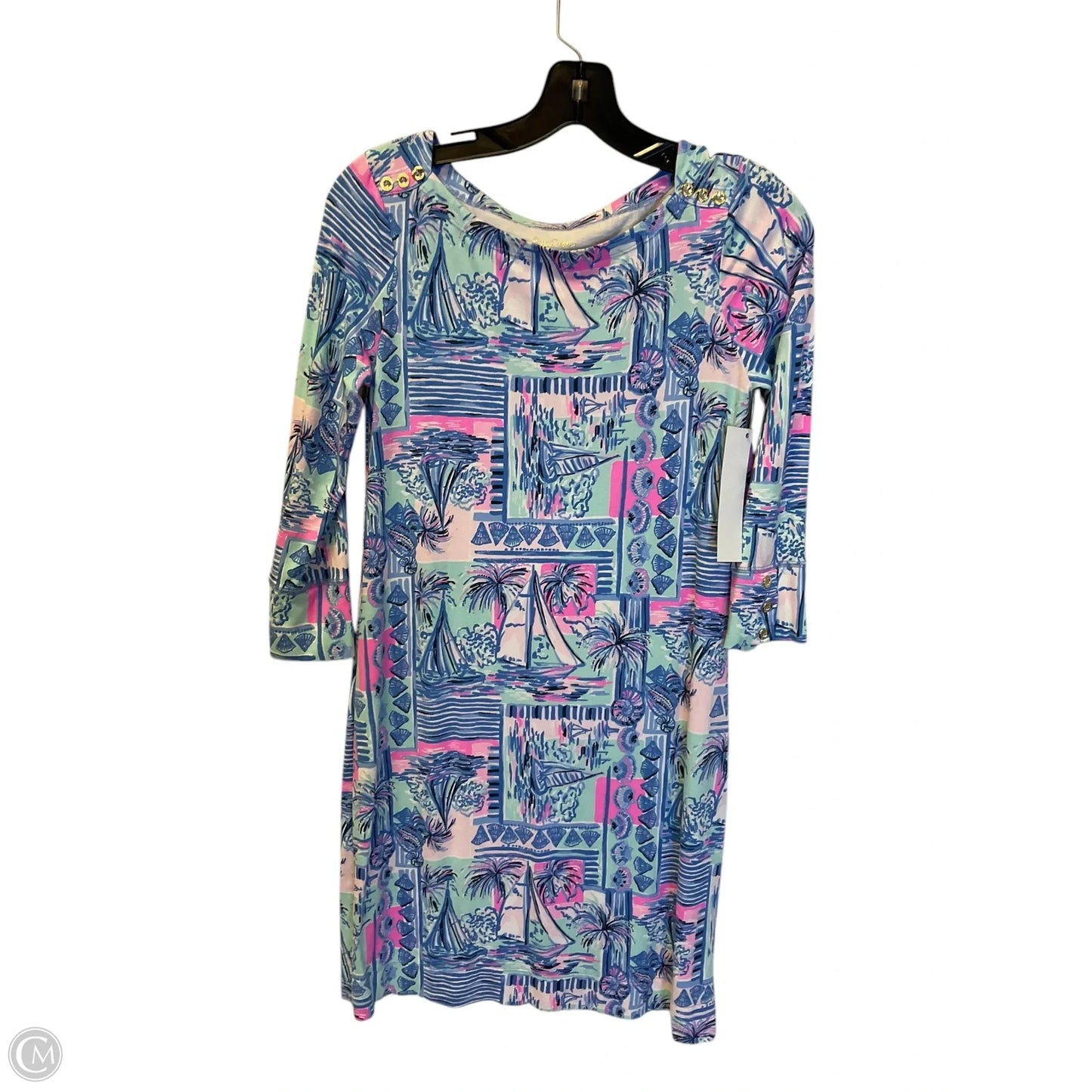 Dress Designer By Lilly Pulitzer In Blue, Size: S