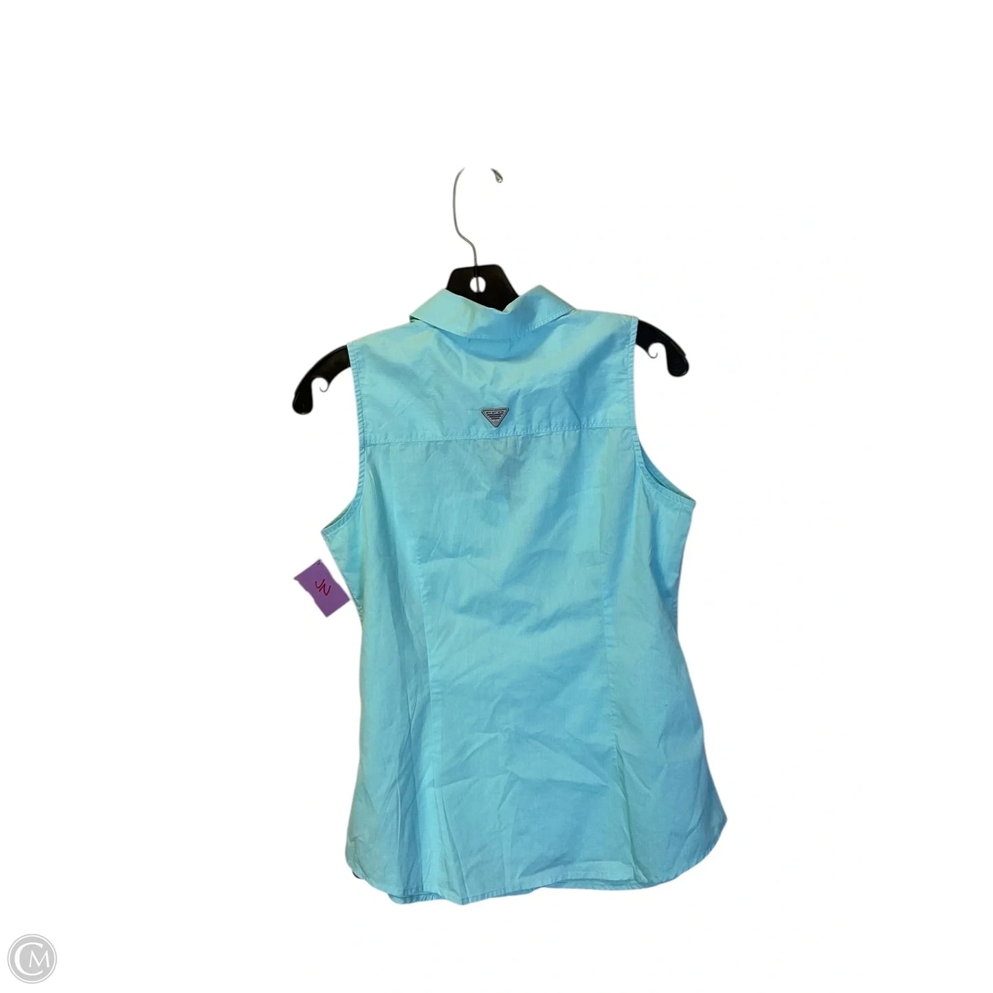 Top Sleeveless By Columbia In Blue, Size: S