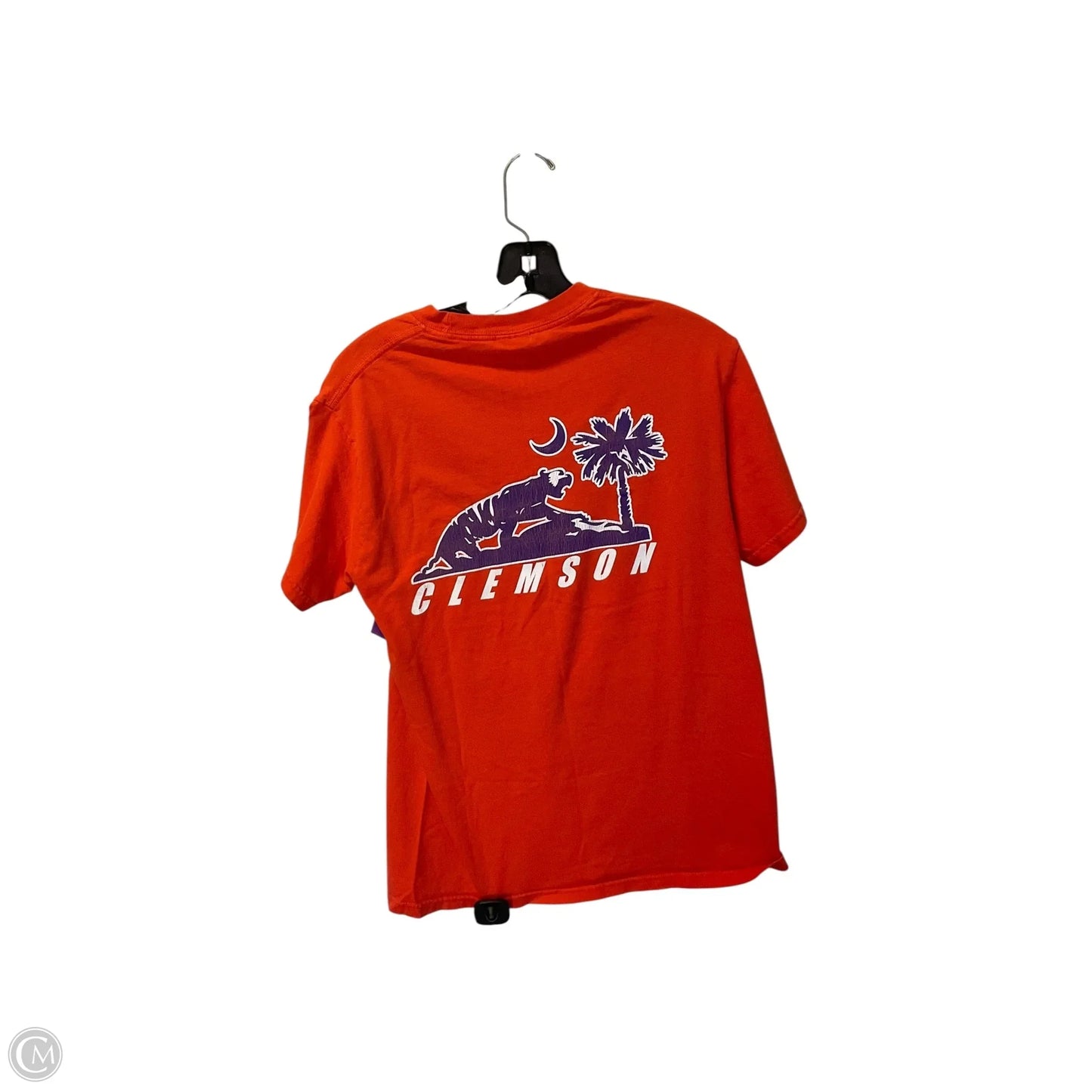 Top Short Sleeve Basic By Clothes Mentor In Orange, Size: S