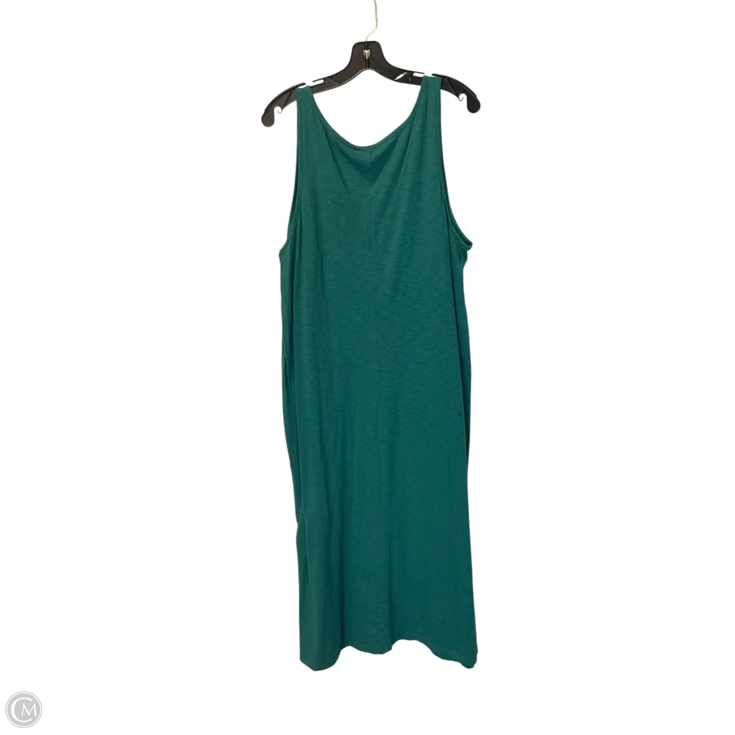 Dress Casual Midi By Gap In Green, Size: Xl