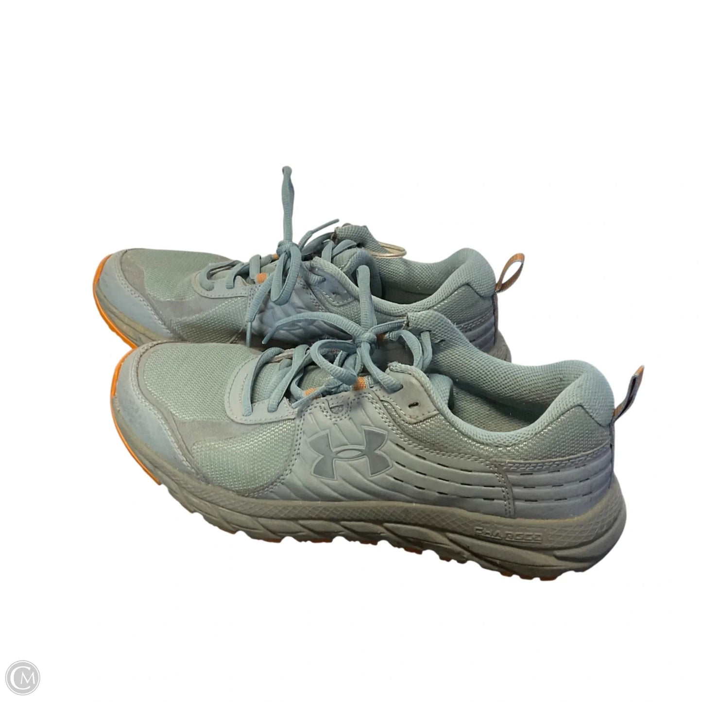 Shoes Athletic By Under Armour In Blue, Size: 8