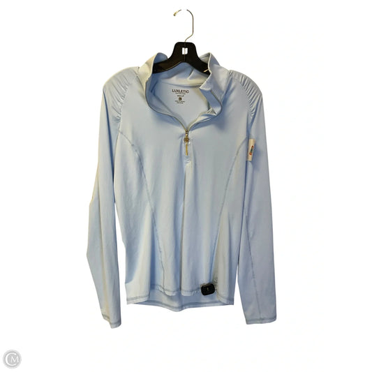 Top Long Sleeve Designer By Lilly Pulitzer In Blue, Size: L