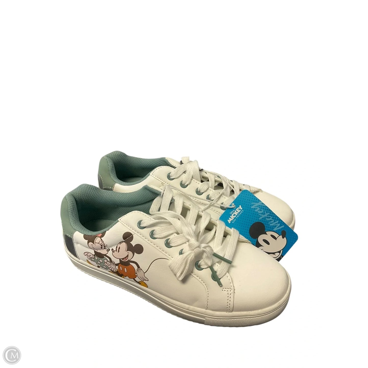 Shoes Sneakers By Disney Store In White, Size: 7