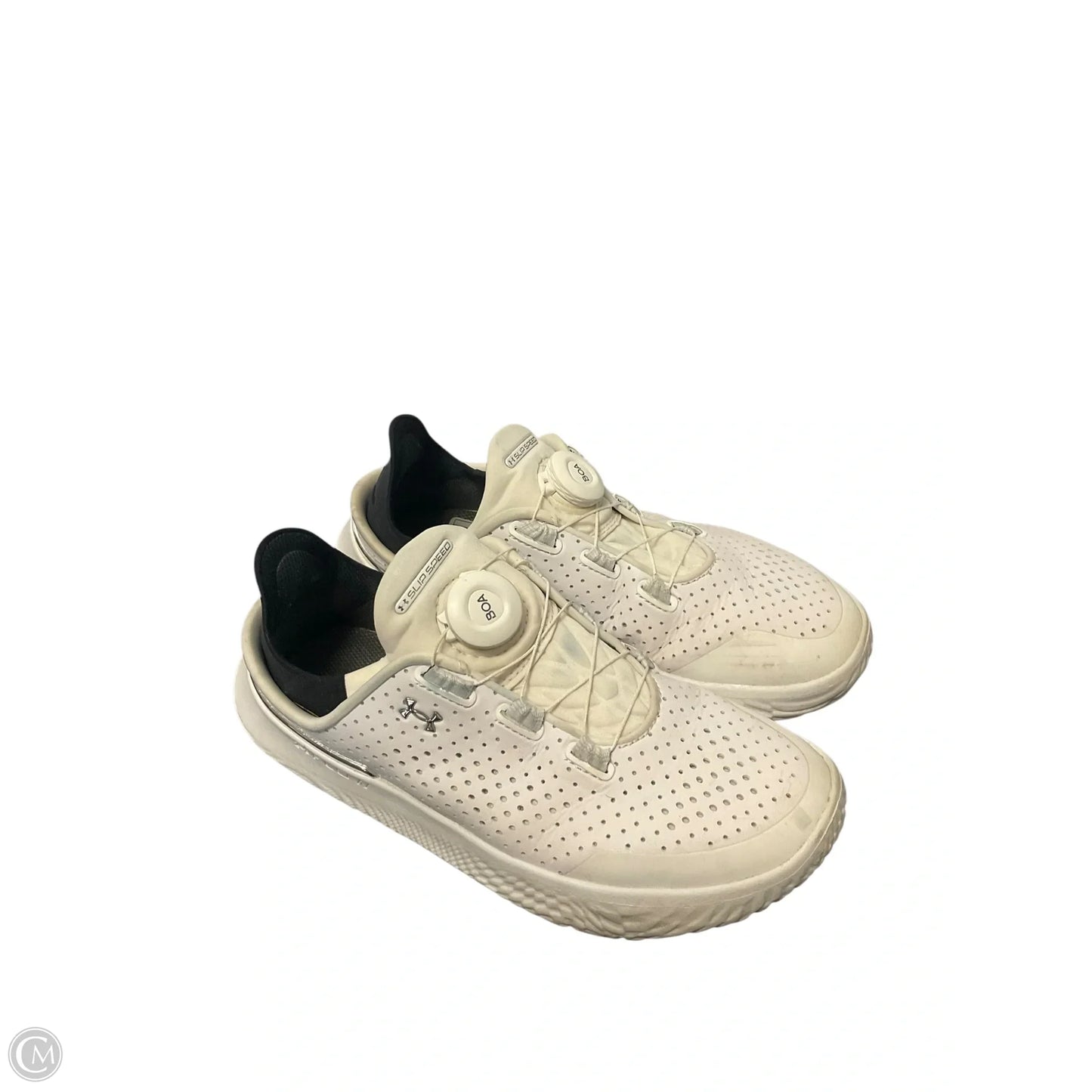 Shoes Athletic By Under Armour In White, Size: 6.5