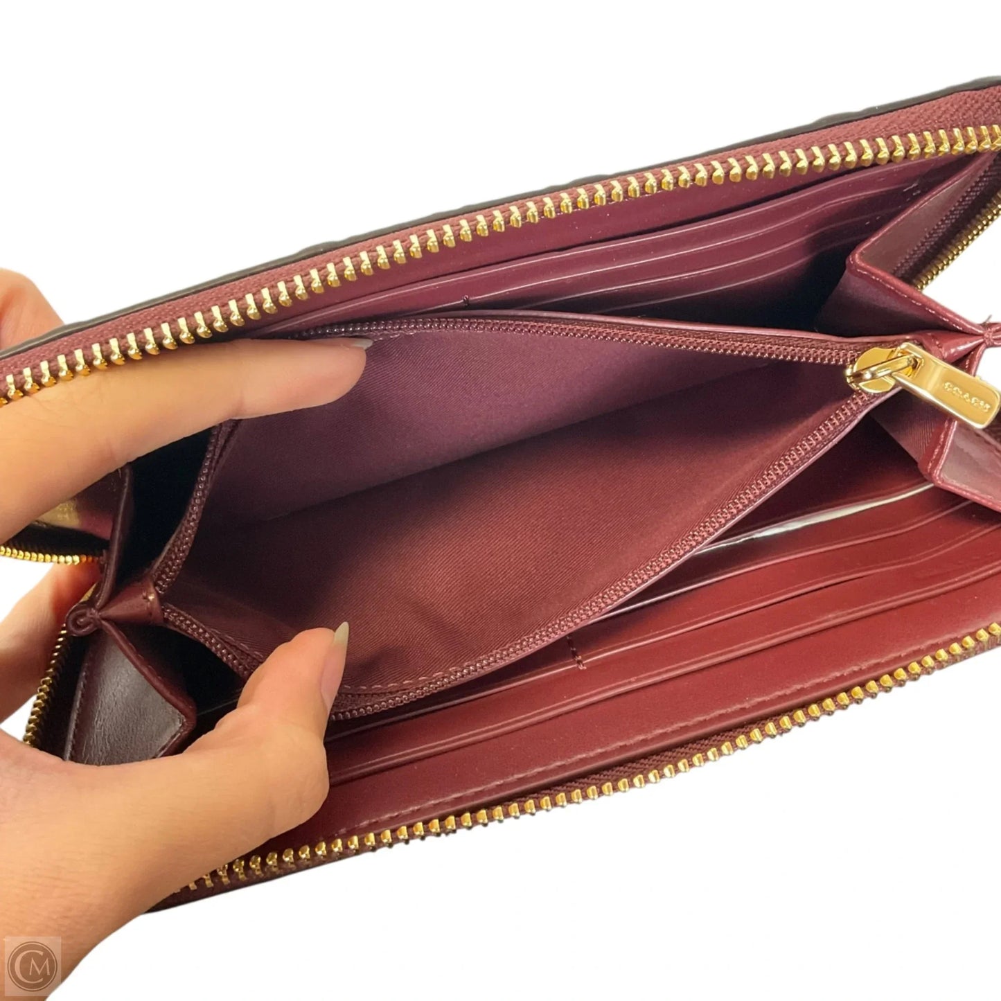 Wallet Designer By Coach, Size: Medium