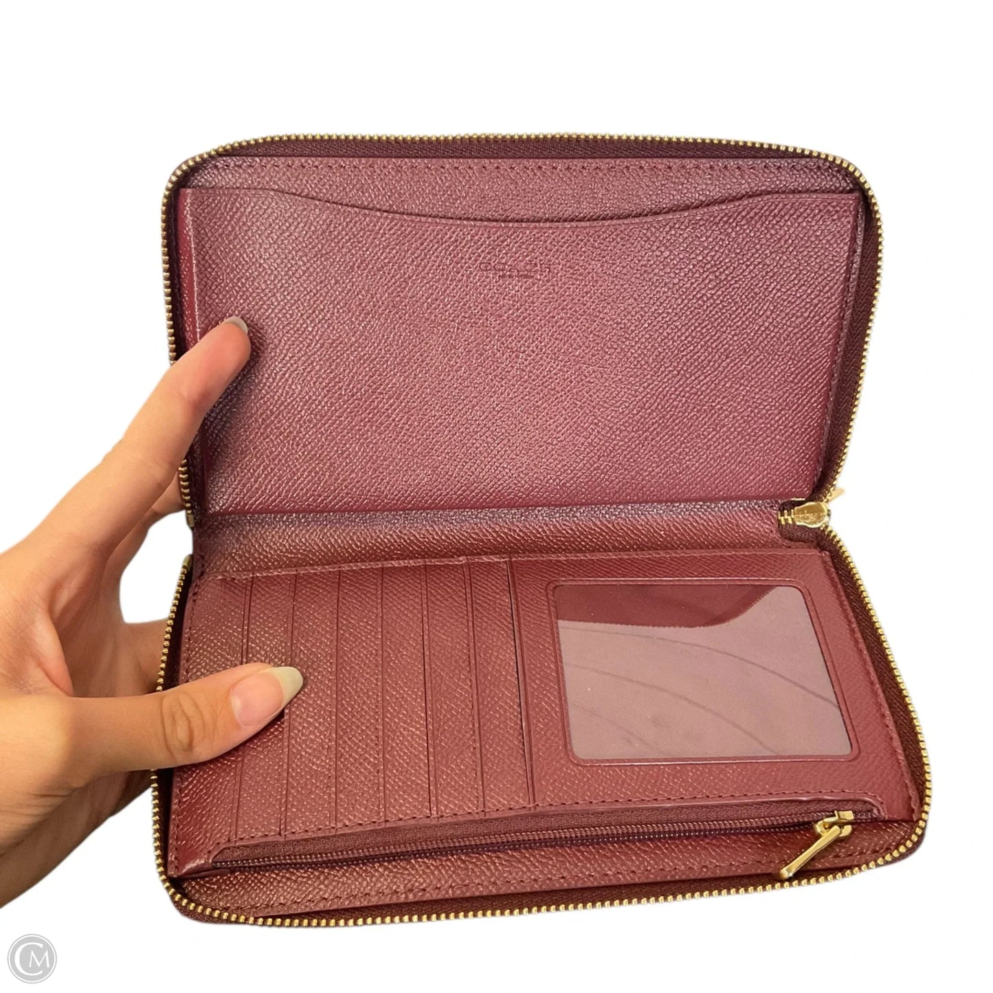 Wristlet Designer By Coach, Size: Medium