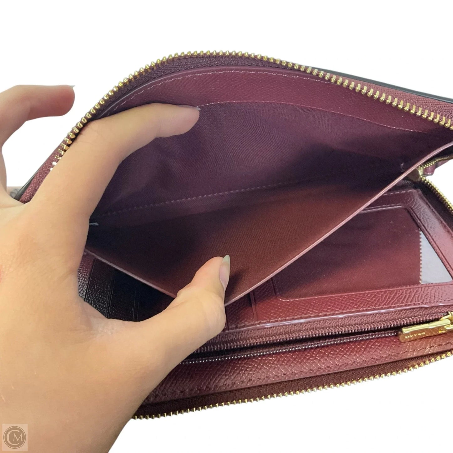 Wristlet Designer By Coach, Size: Medium