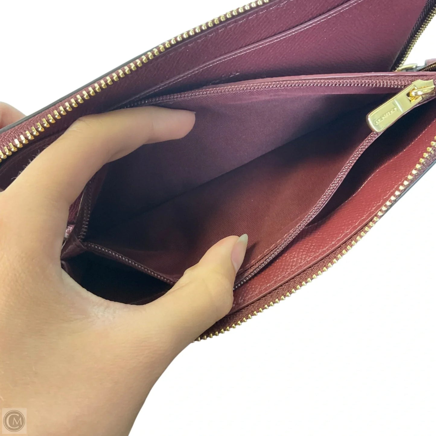 Wristlet Designer By Coach, Size: Medium
