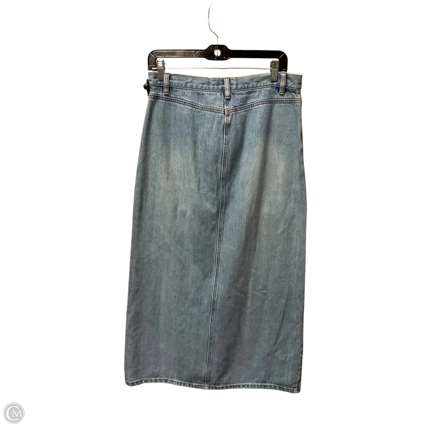 Skirt Maxi By Gap In Blue Denim, Size: 8