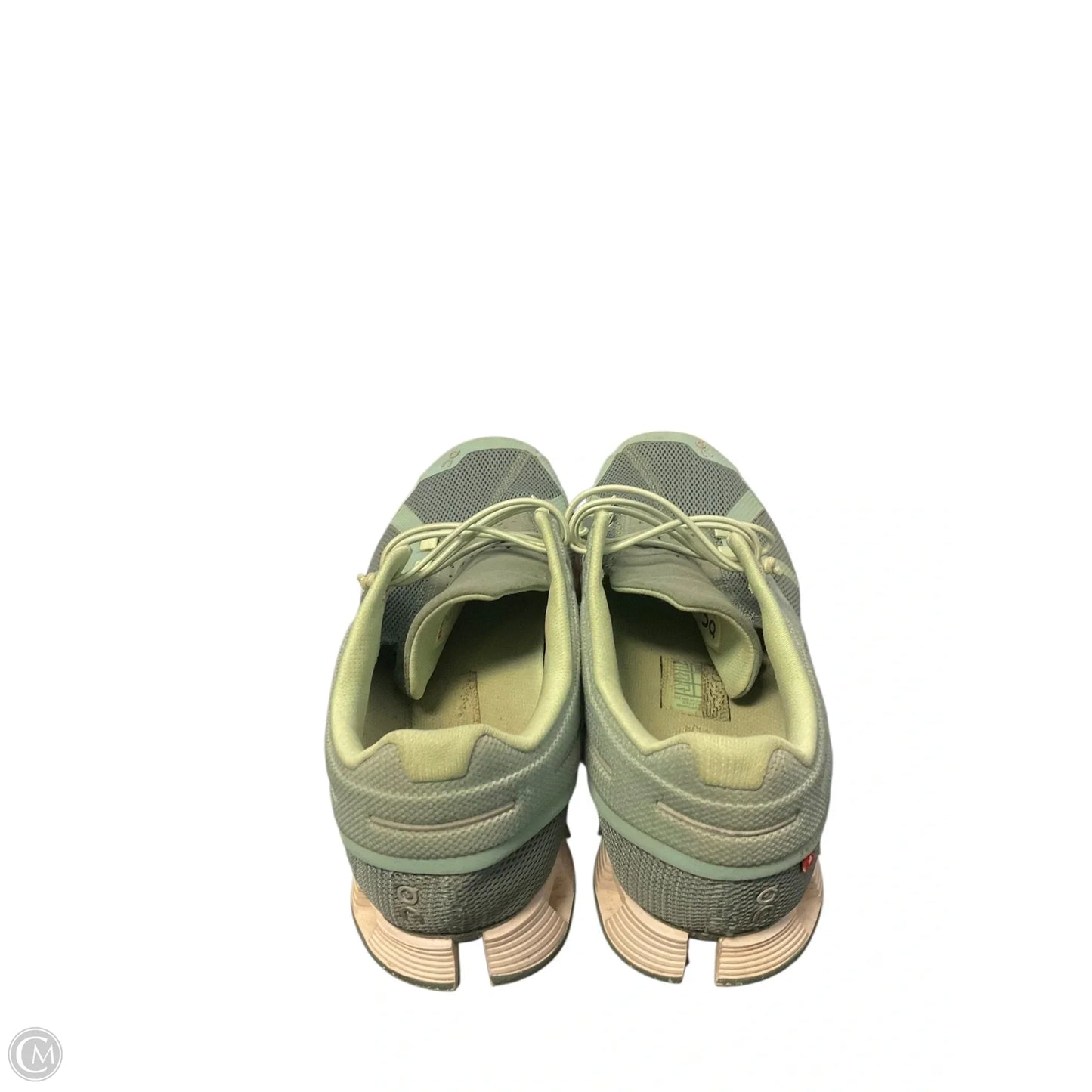 Shoes Athletic By On Cloud In Green, Size: 8.5