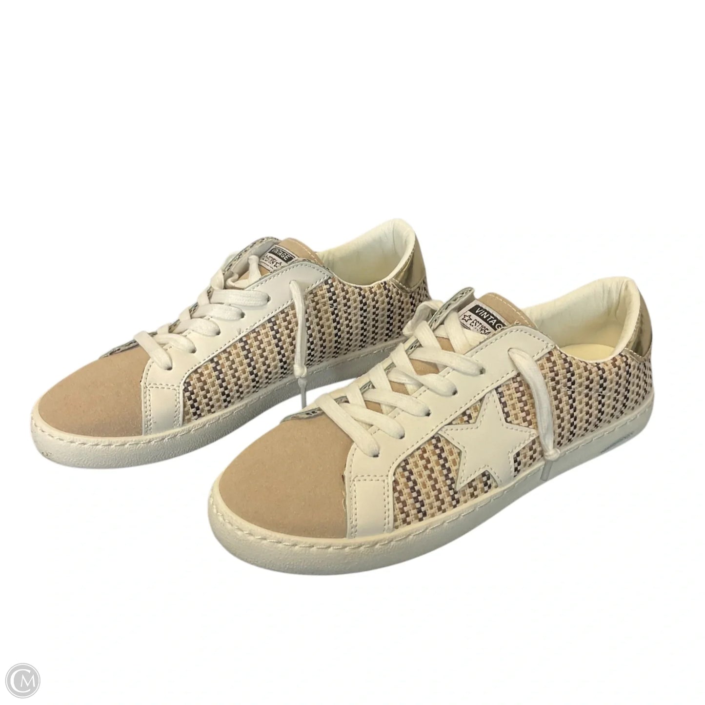 Shoes Sneakers By Vintage Havana In Beige, Size: 8