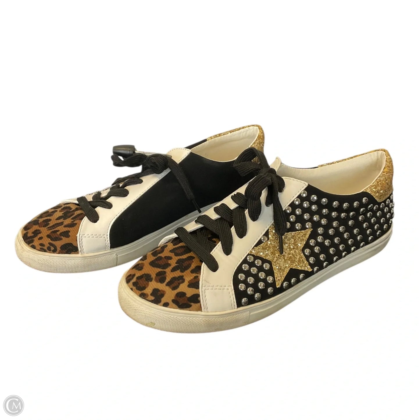 Shoes Sneakers By Clothes Mentor In Animal Print, Size: 10